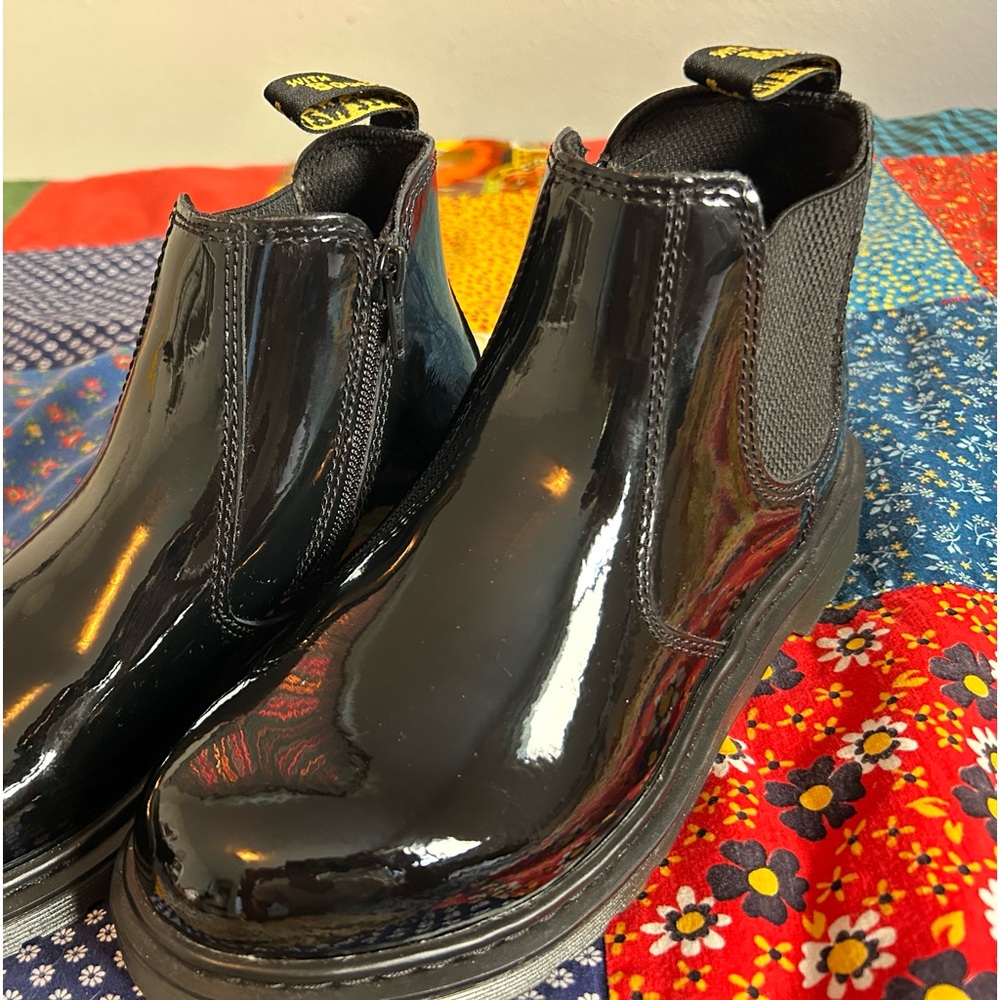 Dr. Martens rain boots. Brand new, but no tags size.